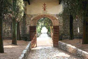 Monastery of Lecceto main door